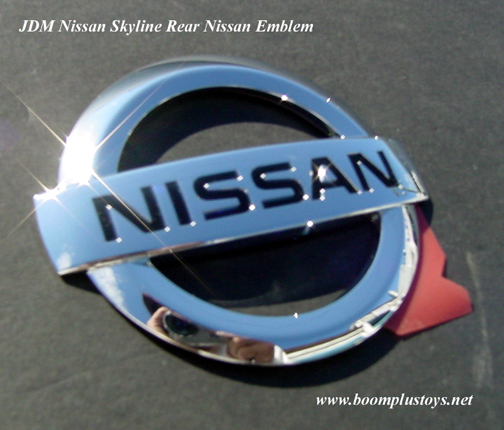 JDM Nissan Skyline CPV35 / Infiniti G35 'Nissan' Trunk Emblem